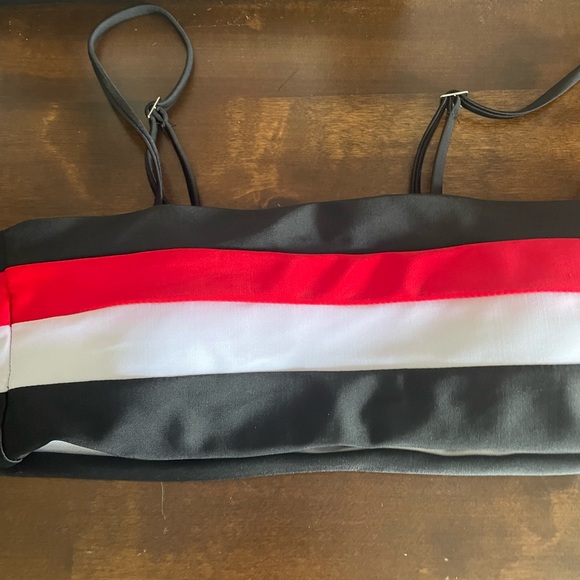 Striped two-piece swimsuit - Picture 3 of 6